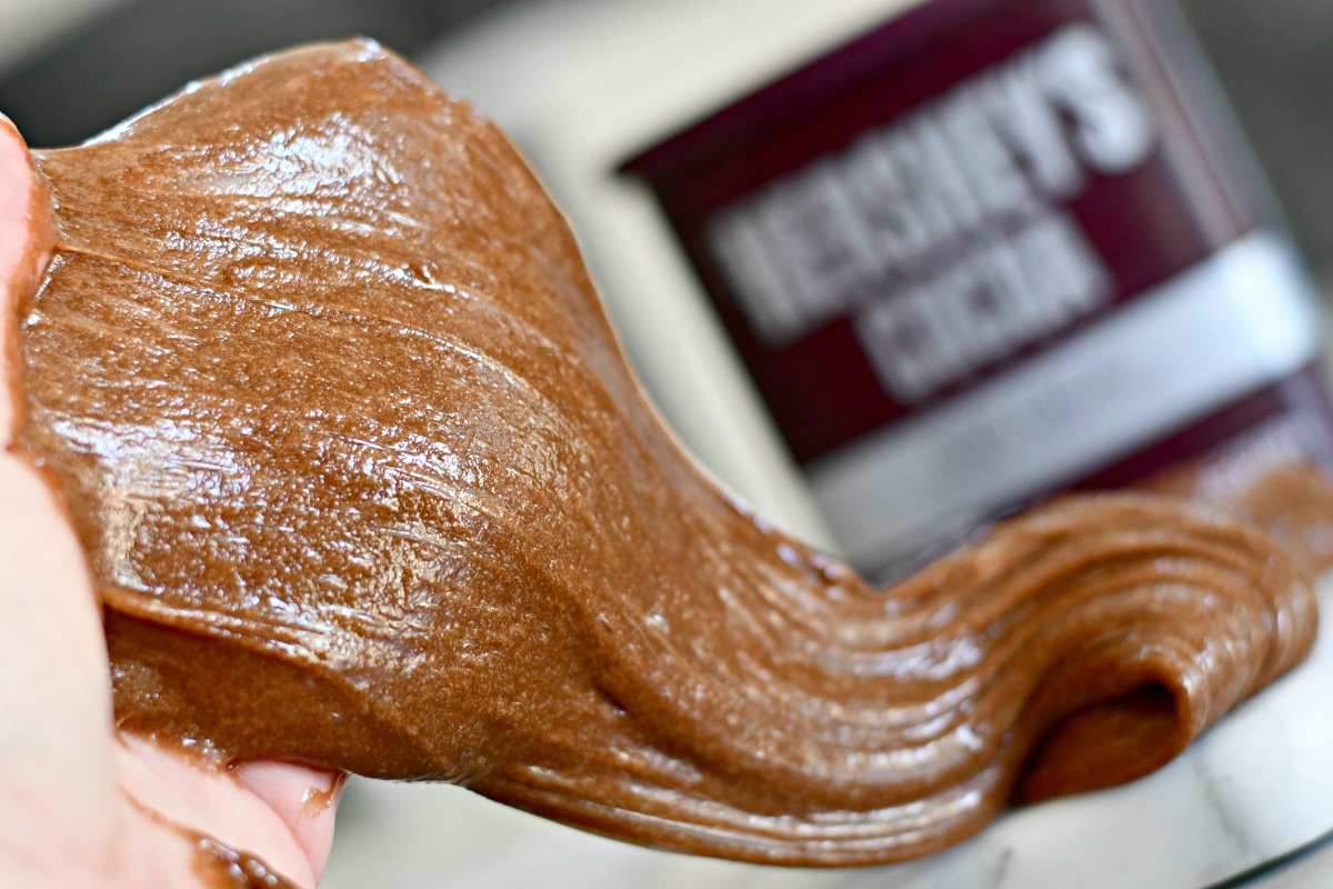 finished cocoa powder slime 