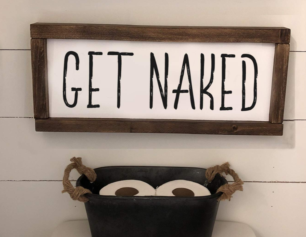 get naked sign