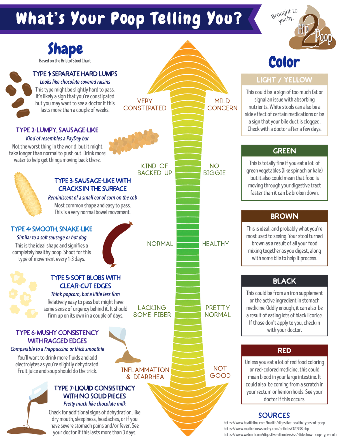 What Your Poop Is Trying To Tell You | Chart Included