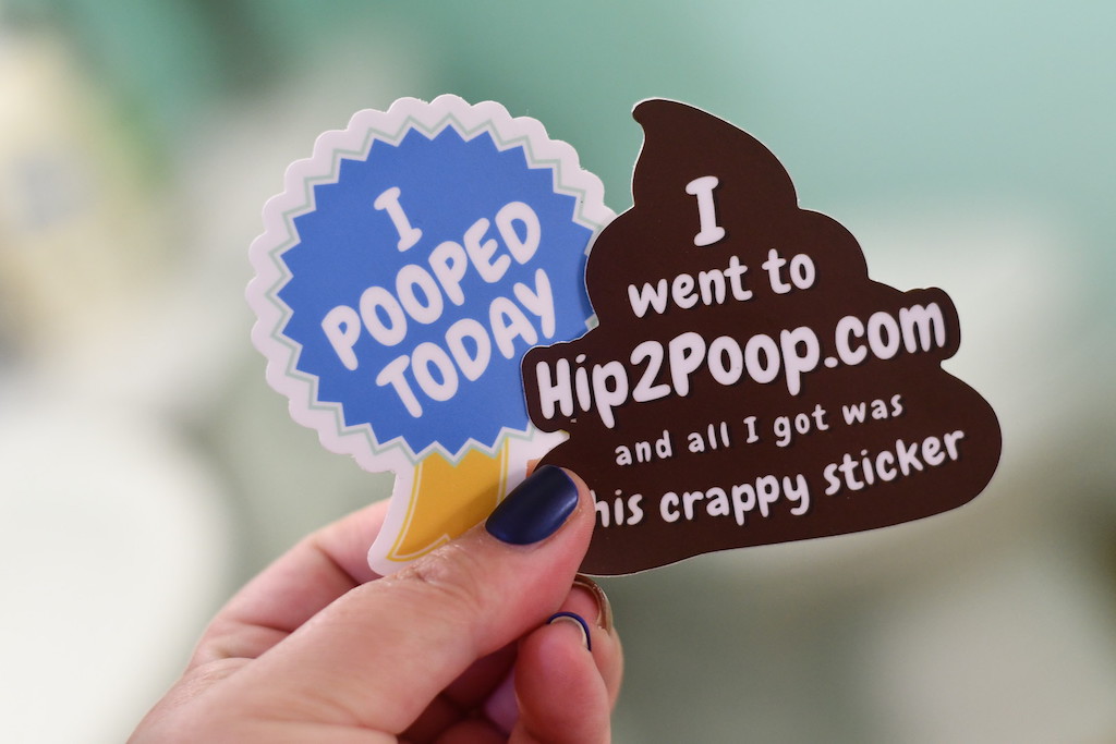 Vinyl Poop Stickers